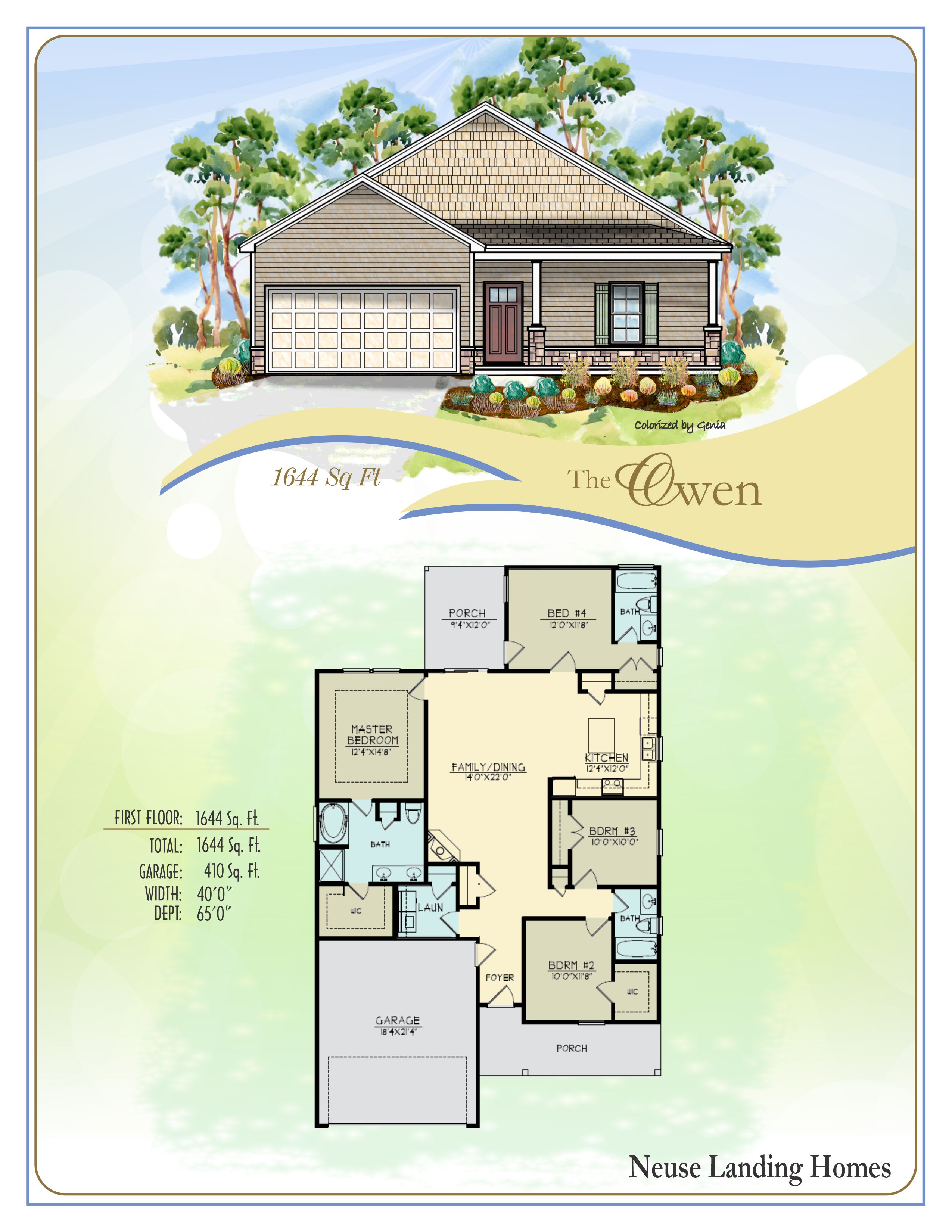 Creeks Edge Home Floor Plans
